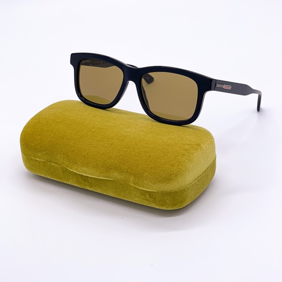 NEW GUCCI MEN BLACK SUNGLASSES GUCCI WAYFARER GUCCI SUNGLASSES - Picture 2 of 6